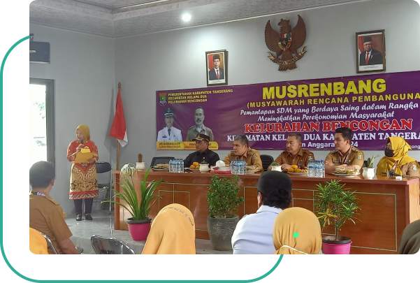 Misi Kelurahan bencongan, Kec. Kelapa Dua